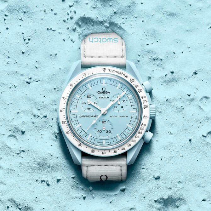 MOONSWATCH MISSION TO URANUS - SWATCH X OMEGA BIOCERAMIC